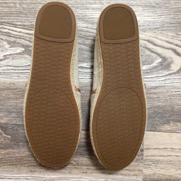 MICHAEL Michael Kors Monstera Leaf Flat Espadrille 7.5 NIB - Picture 9 of 13